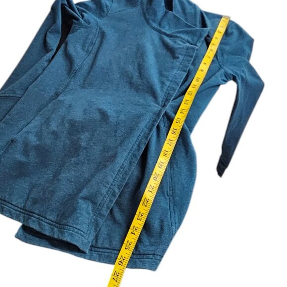 Lululemon Coast Wrap, Long Sleeve, Stretch Sweater Size 6 - Picture 6 of 7